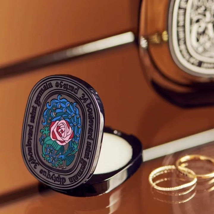 New Custom Enamel Metal Pocket Box Casing Solid Perfume Cologne for Cream Container Packaging Tins