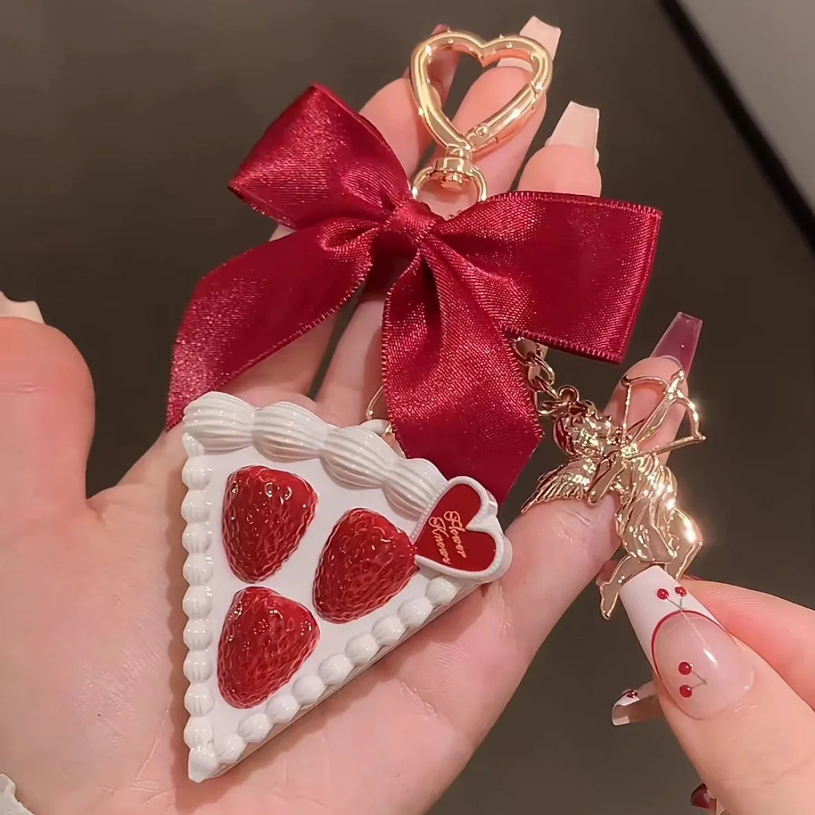 Flower Knows Strawberry Cupid Fruit Fragrance Balm Hanging